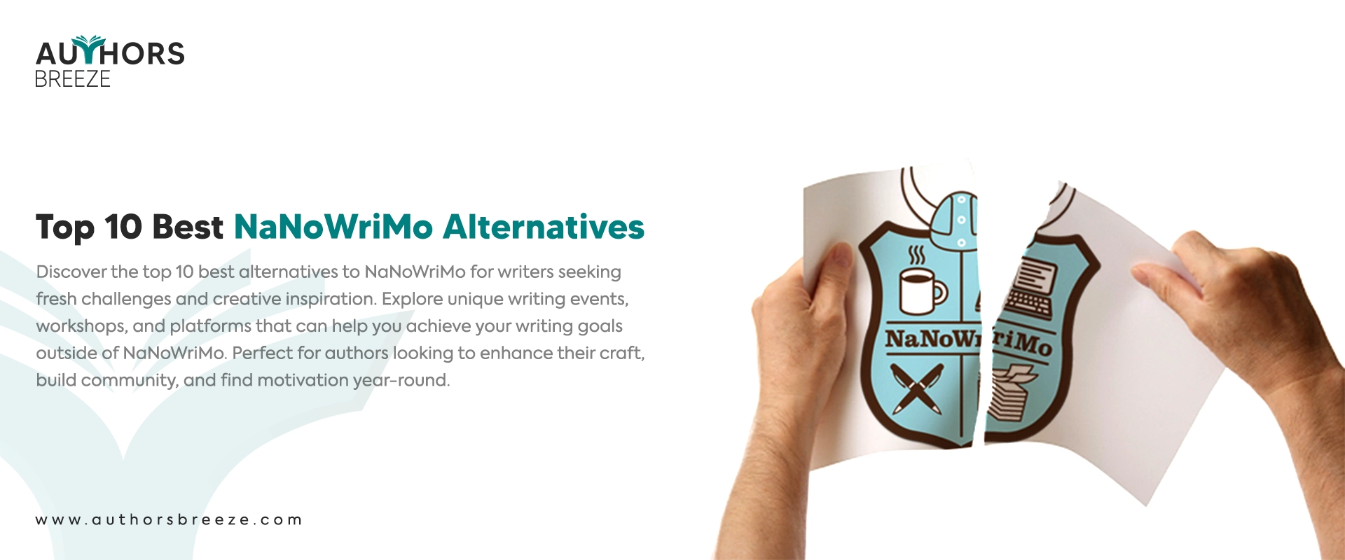 NaNoWriMo Alternatives