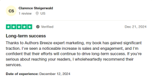 Ebook Marketing Client Reviews