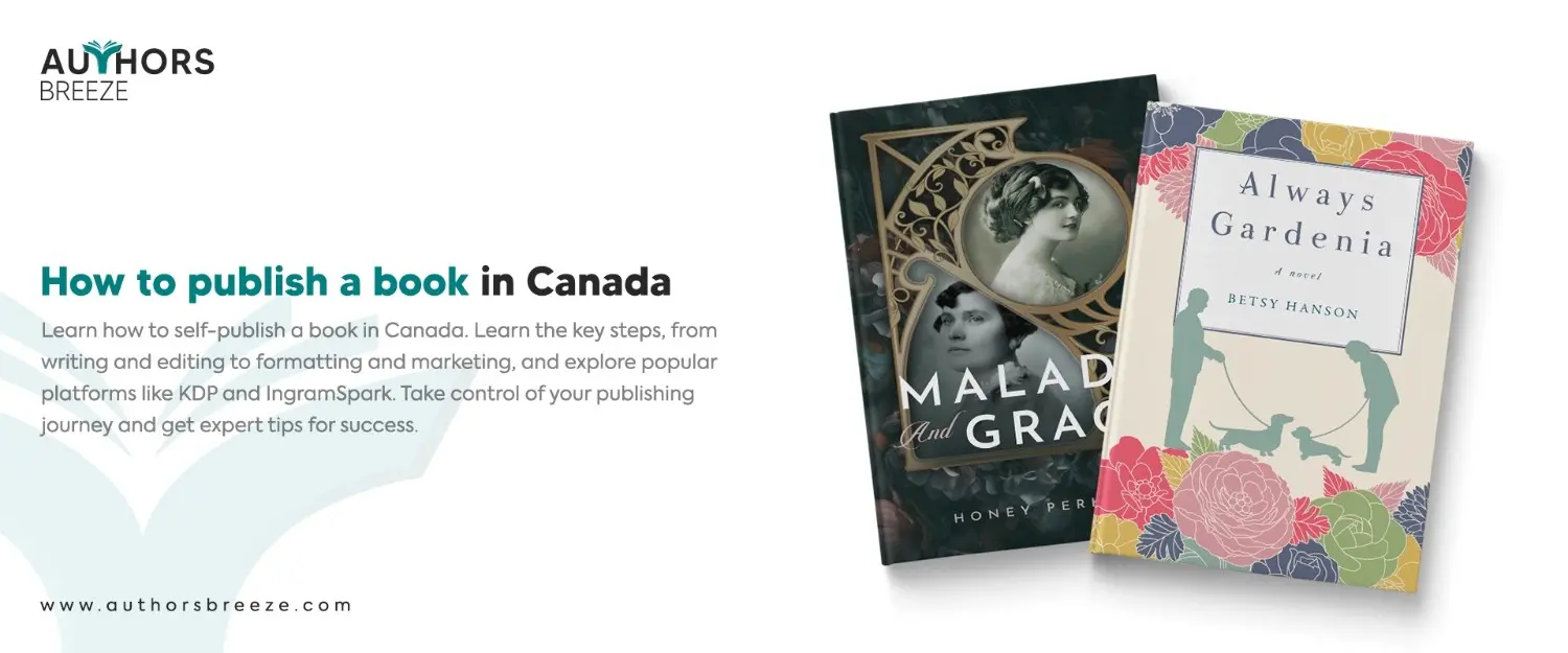 how to publish a book in canada