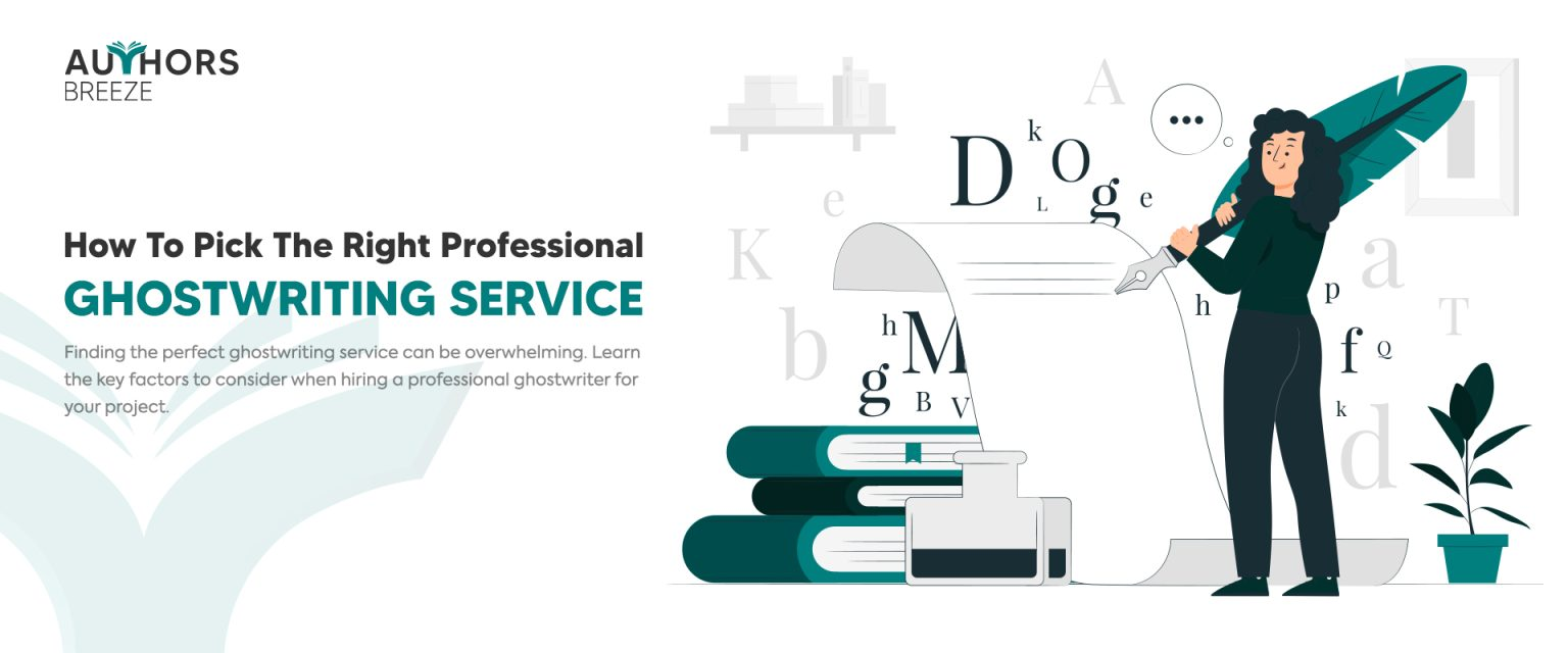 banner image of professional ghostwritng services